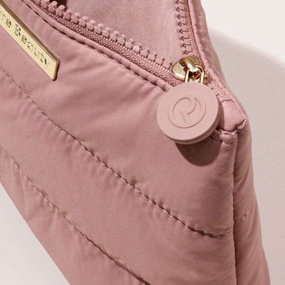 NWT Rare Beauty by Selena Gomez Puffy Makeup Bag in Mauve - Picture 9 of 9
